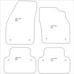 Volvo C30 Manual Car Mats